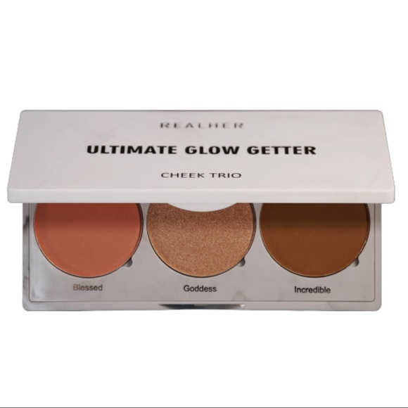 REALHER Ultimate Glow Getter Cheek Trio - Picture 1 of 10